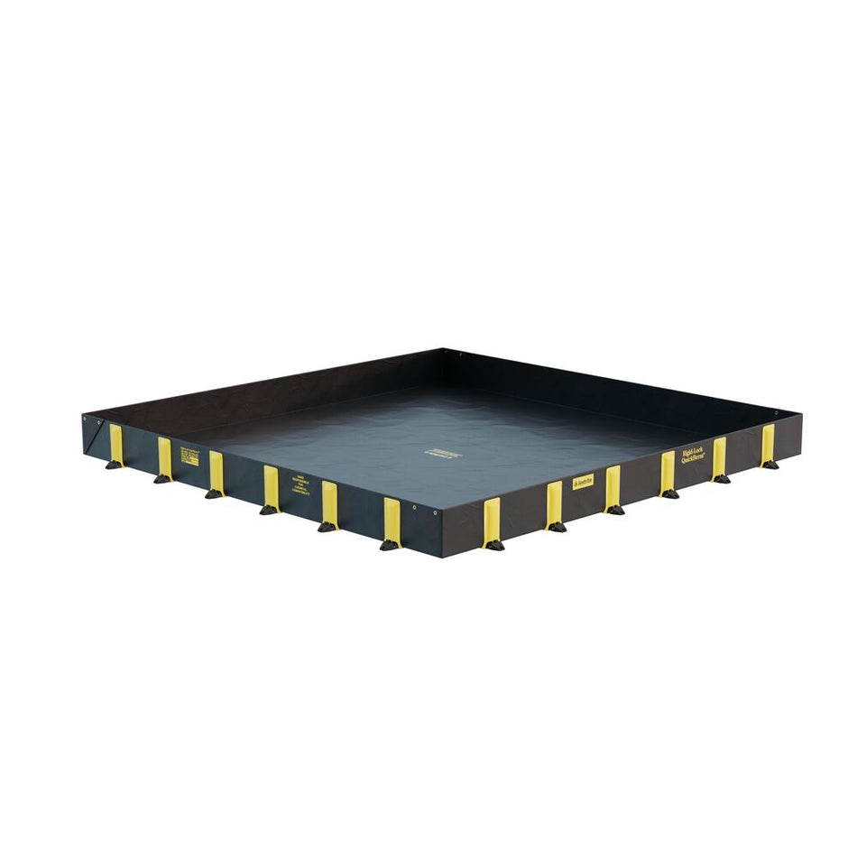 Justrite Rigid-Lock Quickberm 3700x3700x305mm 4069 litre Portable Collapsible > Bund > Spill Containment > Spill Control > Romold > One Stop For Safety