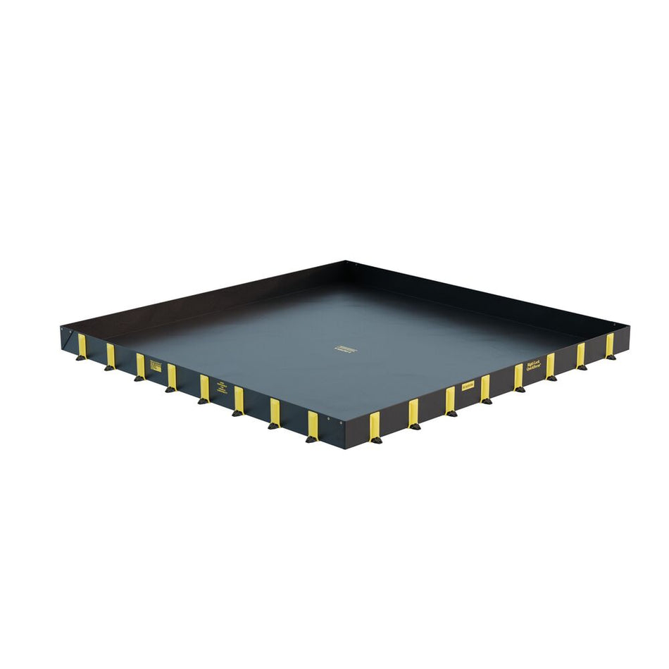 Justrite Rigid-Lock Quickberm 4900x4900x305mm 7230 litre Portable Collapsible > Bund > Spill Containment > Spill Control > Romold > One Stop For Safety