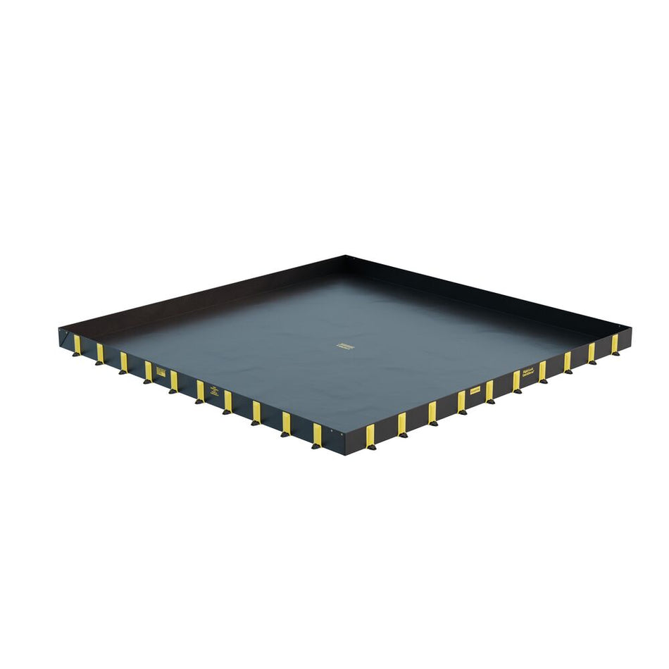 Justrite Rigid-Lock Quickberm 6100x6100x305mm 11318 litre Portable Collapsible > Bund > Spill Containment > Spill Control > Romold > One Stop For Safety