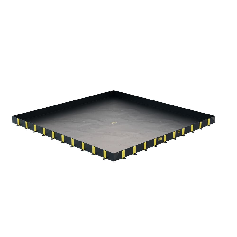 Justrite Rigid-Lock Quickberm 6100x6100x305mm 11318 litre Portable Collapsible > Bund > Spill Containment > Spill Control > Romold > One Stop For Safety