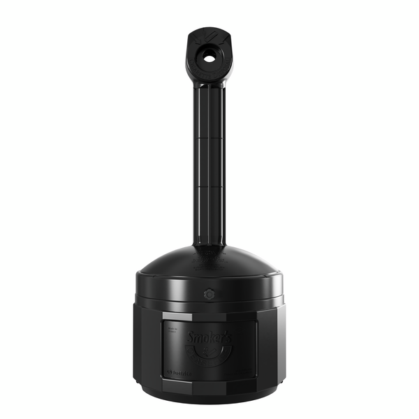 Self Extinguishing Cigarette Receptacle Ceasefire Smoker in Deco Black Cleaning > Hygiene > Maintenance > Janitoriol > Spillstop > One Stop For Safety