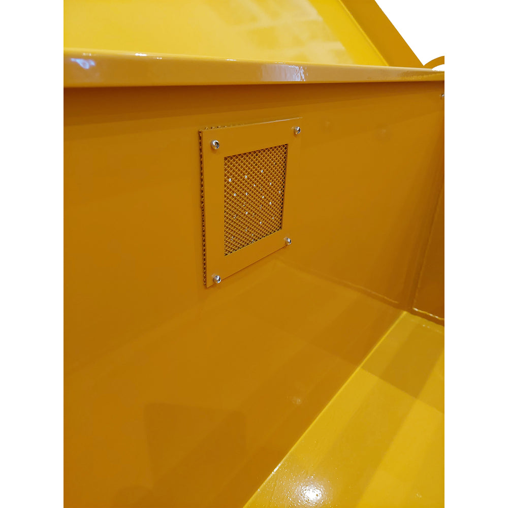 Scaffold Protection Box HazSafe Hazardous Site Security Box in Yellow with 16 Litre Sump Capac ...