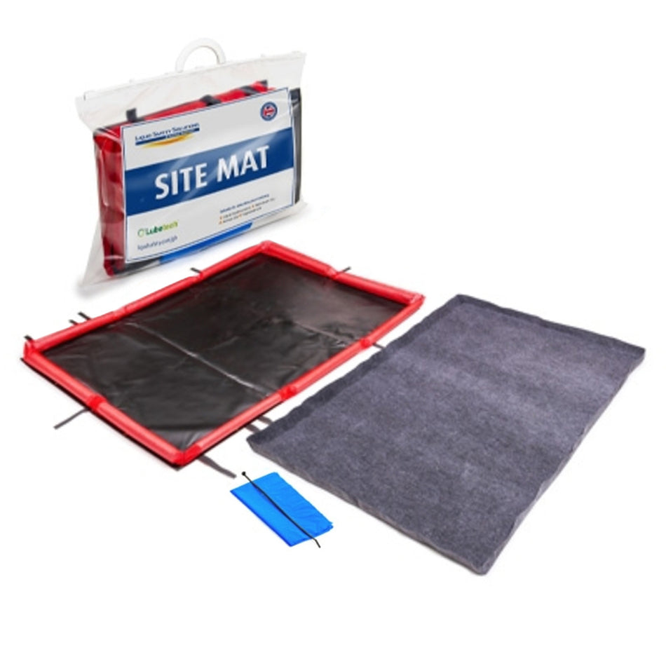 Portable Site Mat Base Unit & Liner Plus Kit - 1200mm x 1600mm Spill Pallet > Drum Spill Pallet > Spill Containment > Spill Control > Romold > One Stop For Safety   