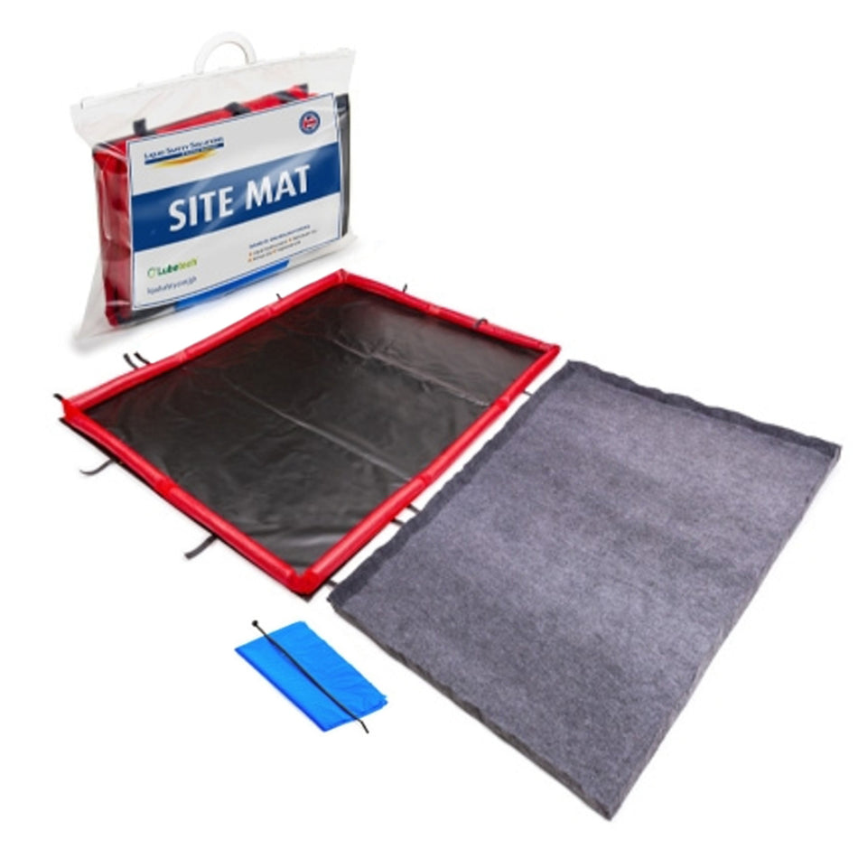 Portable Site Mat Base Unit & Liner Plus Kit - 1400mm x 2000mm Spill Pallet > Drum Spill Pallet > Spill Containment > Spill Control > Romold > One Stop For Safety   