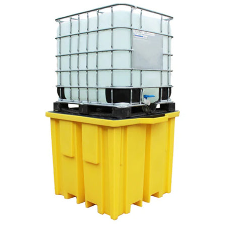 BB1FW IBC Spill Pallet Bund with 4-way entry - Suitable for 1 x 1000ltr IBC Unit Spill Pallet > IBC Storage Tank > Spill Containment > Spill Control > Romold > One Stop For Safety