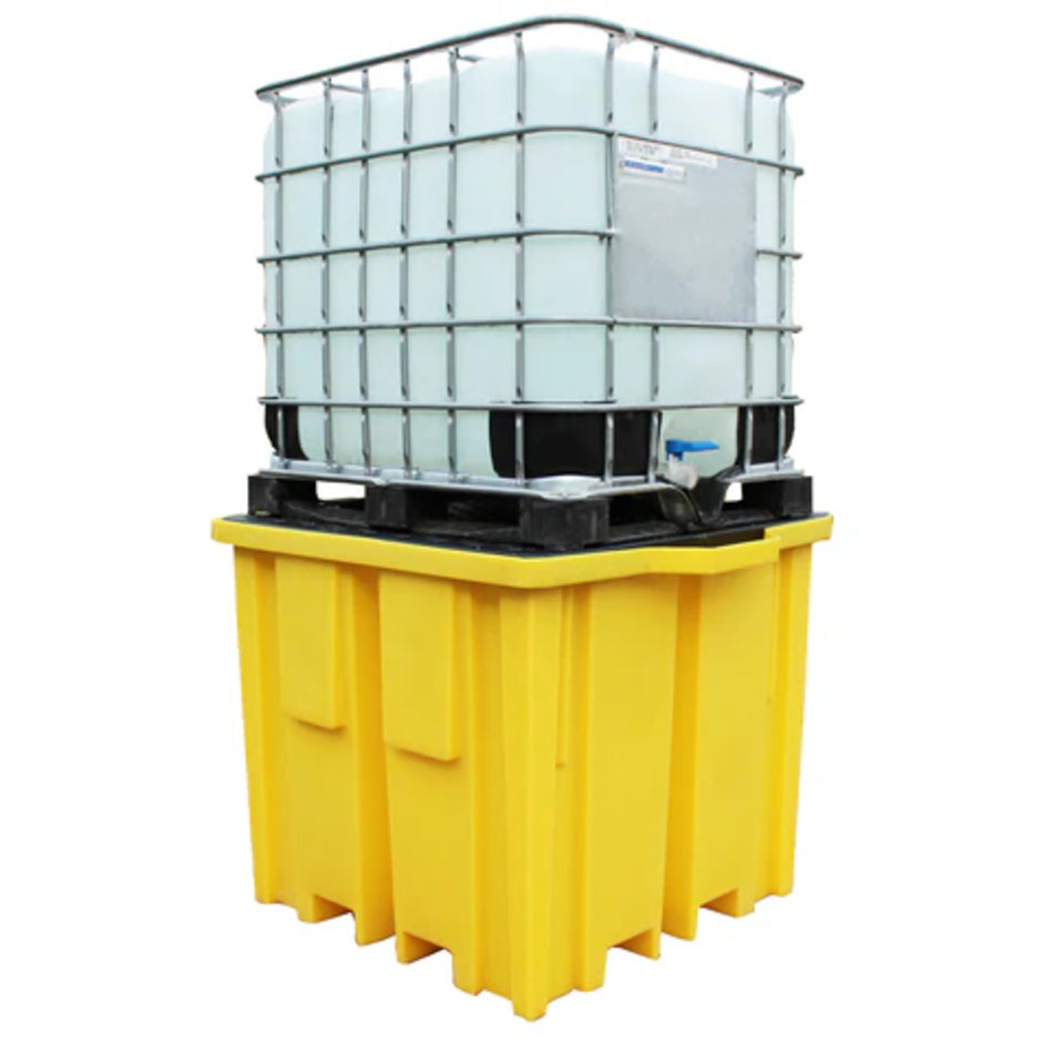 BB1FW IBC Spill Pallet Bund with 4-way entry - Suitable for 1 x 1000ltr IBC Unit Spill Pallet > IBC Storage Tank > Spill Containment > Spill Control > Romold > One Stop For Safety