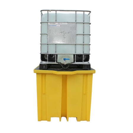 BB1FW IBC Spill Pallet Bund with 4-way entry - Suitable for 1 x 1000ltr IBC Unit Spill Pallet > IBC Storage Tank > Spill Containment > Spill Control > Romold > One Stop For Safety