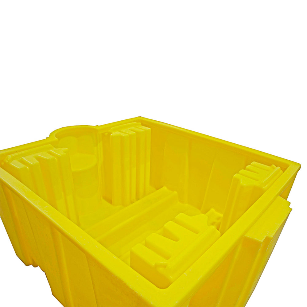 BB3 Spill Pallet Bund with No Grid - Suitable for 1 x 1000 Litre IBC Unit Spill Pallet > IBC Storage Tank > Spill Containment > Spill Control > Romold > One Stop For Safety