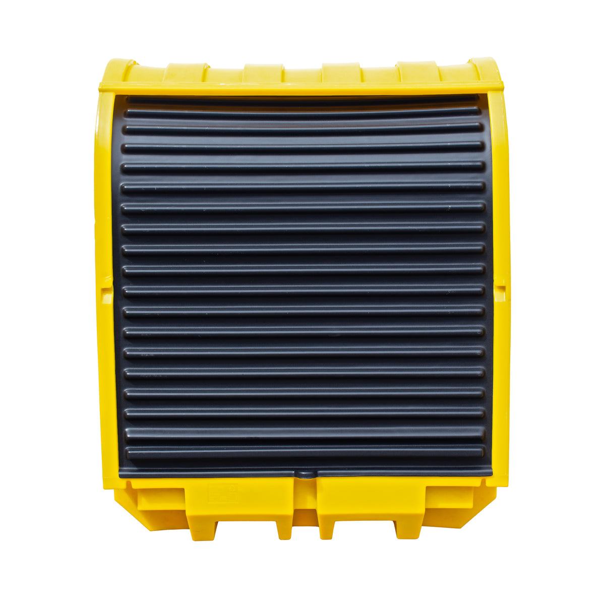 BP4HC 4 Drum Hard Covered Drum Spill Pallet with Lockable Roller Shutter Door Spill Pallet > Covered Spill Pallet Bunds > Spill Containment > Spill Control > Romold > One Stop For Safety