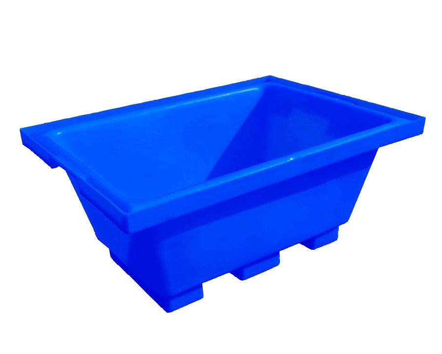 Heavy Duty Construction Mortar Mixing Tubs in Blue with a 300 Litre Capacity Mortar Tubs > Manual Handling > Plastics Tubs > One Stop For Safety   