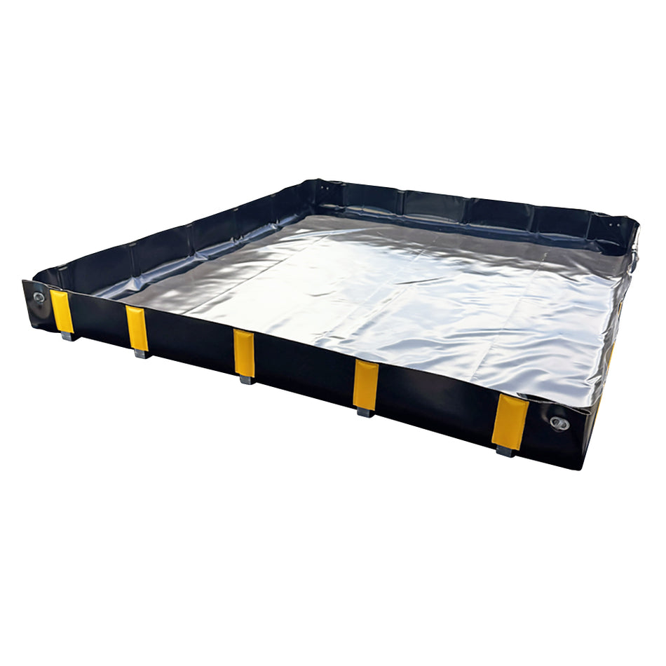 Compact Portable Spill Bund with 1875 Litre Capacity - 2500x3000x250mm Portable Collapsible > Bund > Spill Containment > Spill Control > Romold > One Stop For Safety