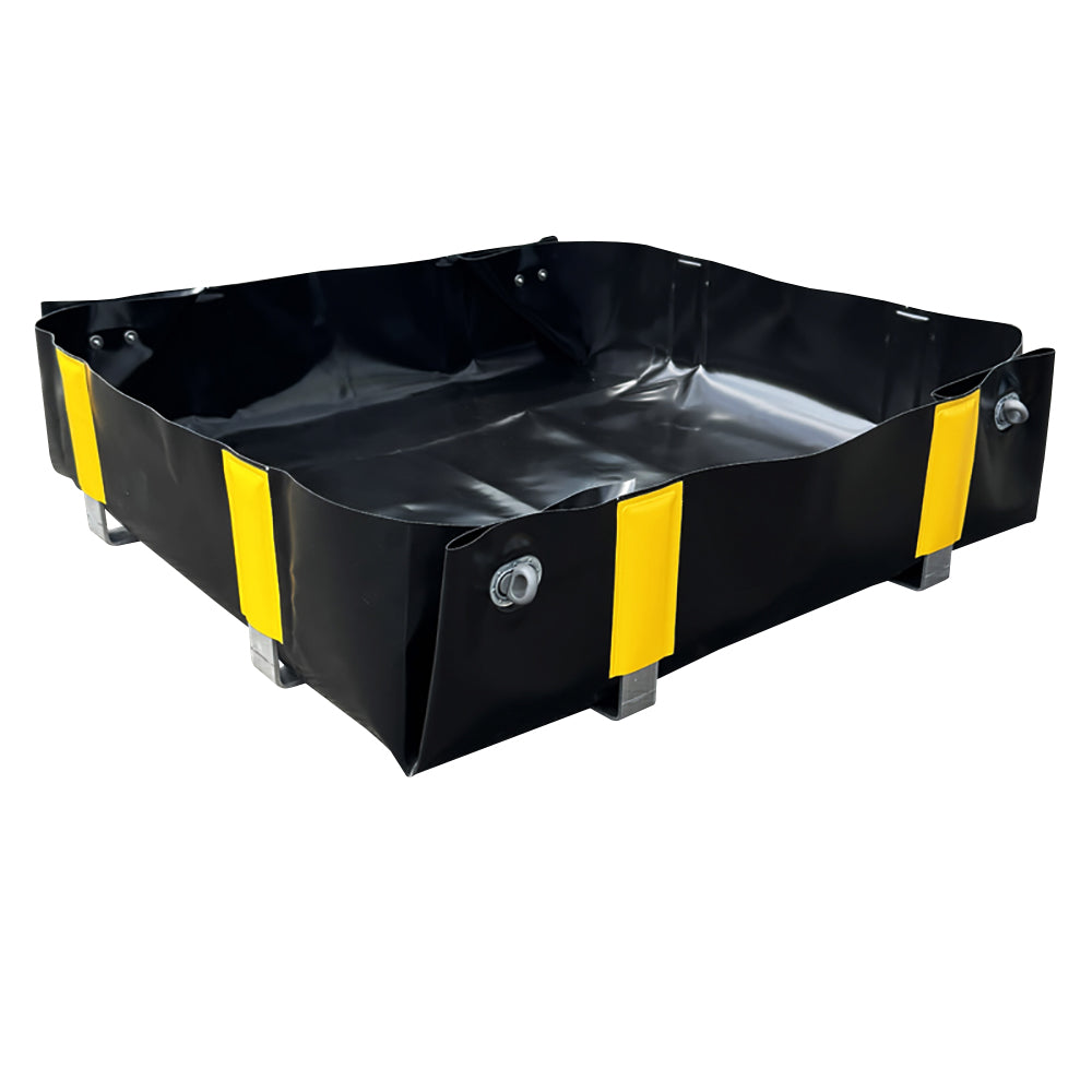 Compact Portable Spill Bund with 225 Litre Capacity - 950x950x250mm Portable Collapsible > Bund > Spill Containment > Spill Control > Romold > One Stop For Safety