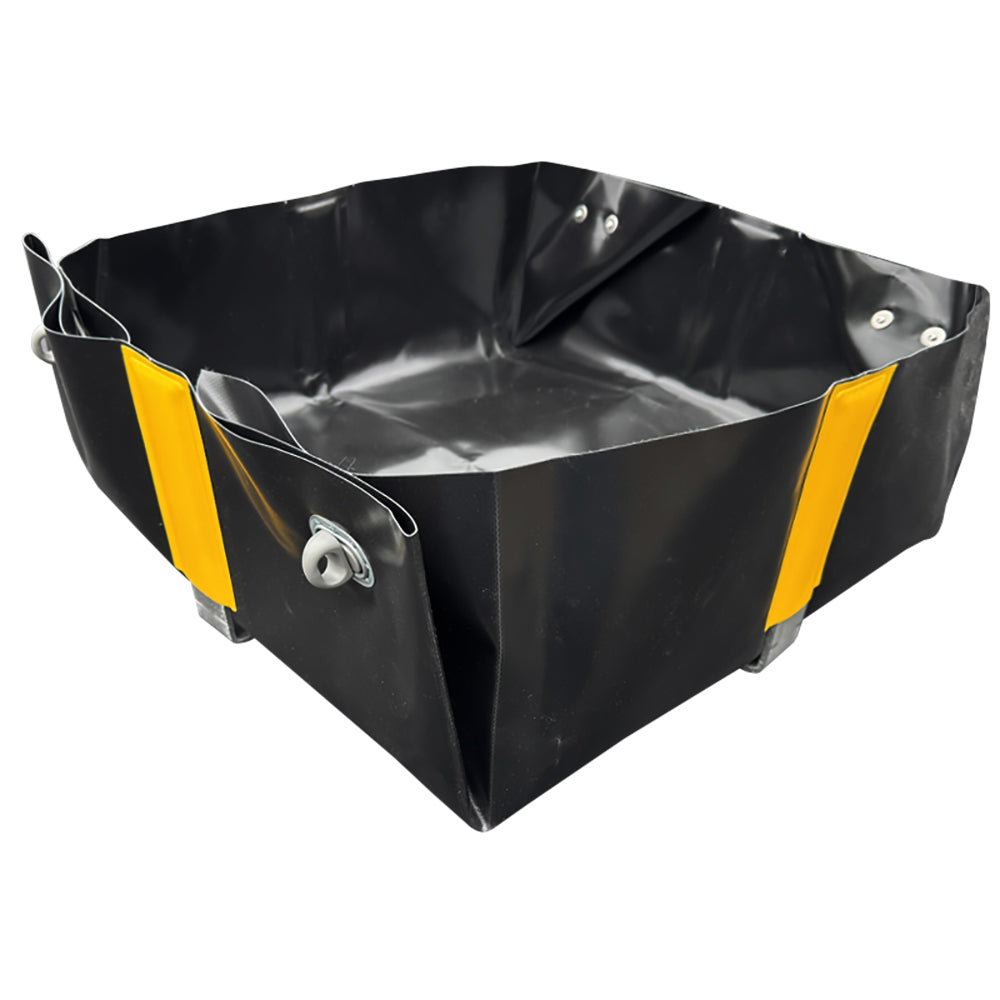 Compact Portable Spill Bund with 90 Litre Capacity - 600x600x250mm Portable Collapsible > Bund > Spill Containment > Spill Control > Romold > One Stop For Safety