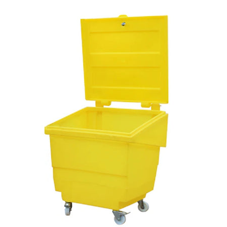 GPSC2W General Purpose Storage Container on Wheels with Loose lid, Lock & Hinge. - 250 Litre Capacity Spill Pallet > Storage Bine > Spill Containment > Spill Control > Romold > One Stop For Safety