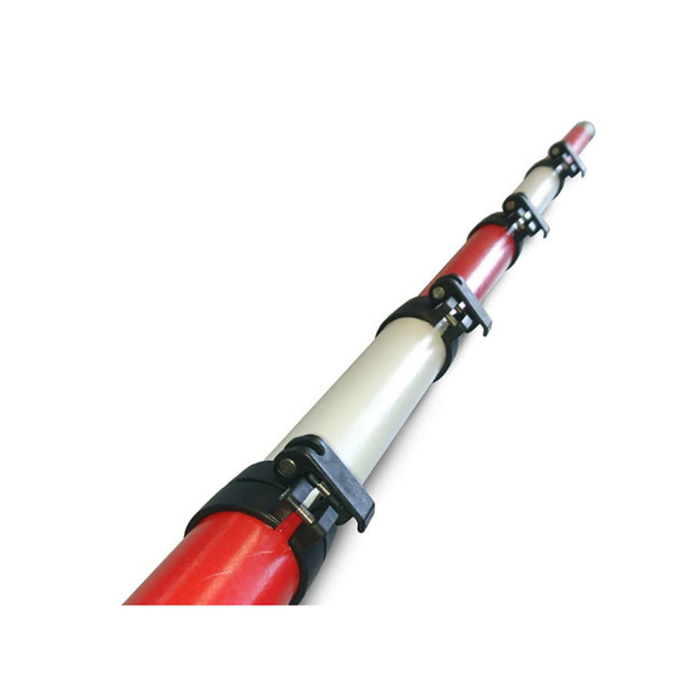 GS6 Guardian Cantilever Barrier Kit 6 with Red & White Pole, Ballast B ...