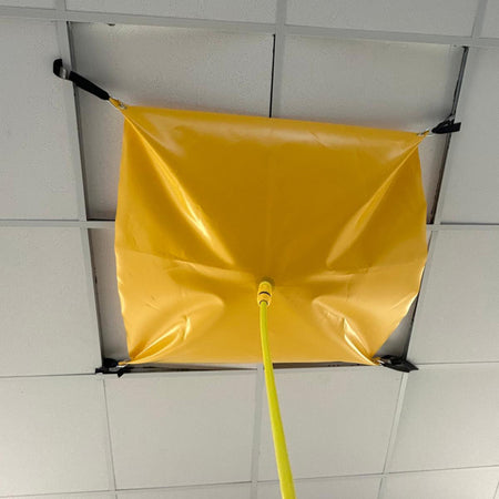 Ceiling Leak Diverter Kit with 50 Litre Bin and Canopy 2000x3000mm Leak Diverter Kits > Cleaning > Leaks > Floods > Site Maintenance > One Stop For Safety