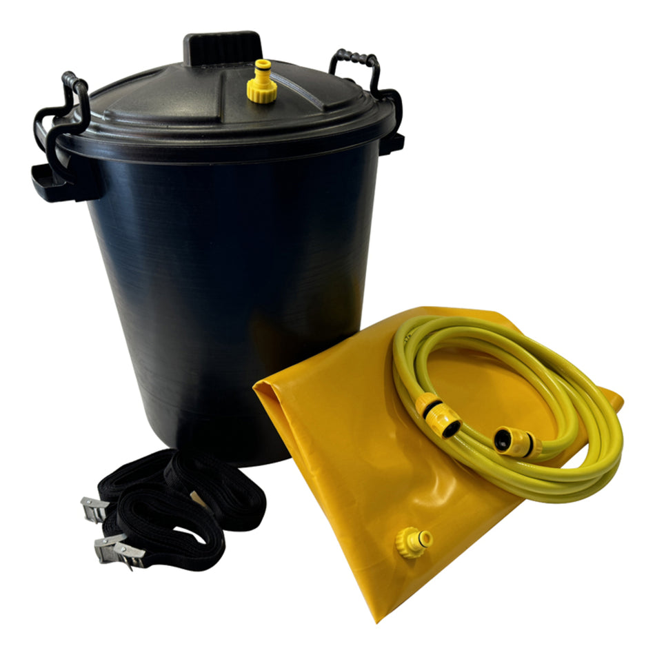 Ceiling Leak Diverter Kit with 50 Litre Bin and Canopy 3000x3000mm Leak Diverter Kits > Cleaning > Leaks > Floods > Site Maintenance > One Stop For Safety