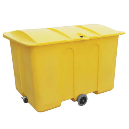PSB3W Poly Storage Bin on Wheels with Loose Lid, Lock & Hinge - 1400 Litre Capacity Spill Pallet > Storage Bine > Spill Containment > Spill Control > Romold > One Stop For Safety