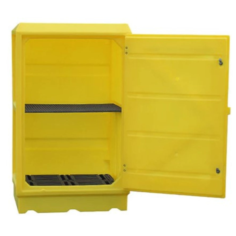 Bunded Storage Rack PSC5 Bunded storage cabinet with 100 Litre Sump 1 Shelf & Lockable Doo ...