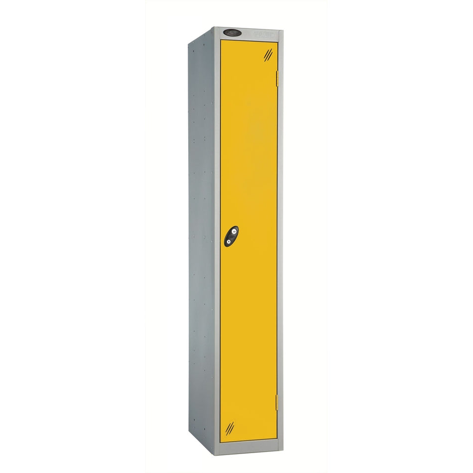 PROBEBOX STANDARD 1 NEST STEEL LOCKERS - ROYAL YELLOW 1 DOOR Storage Lockers > Lockers > Cabinets > Storage > Probe > One Stop For Safety   