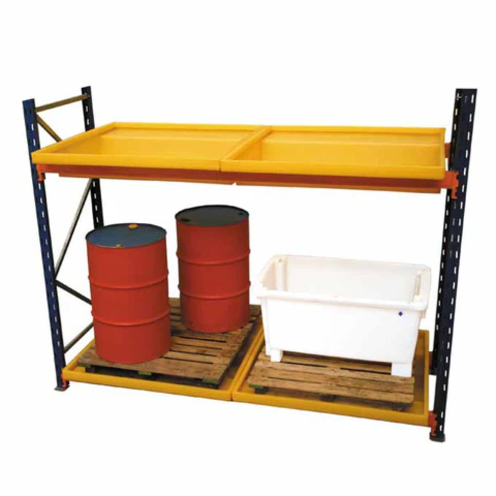 RB1 Rack Bund - Converts Standard Racking into Bunded Racking Spill Pallet > Drum Storage > Spill Containment > Spill Control > Romold > One Stop For Safety