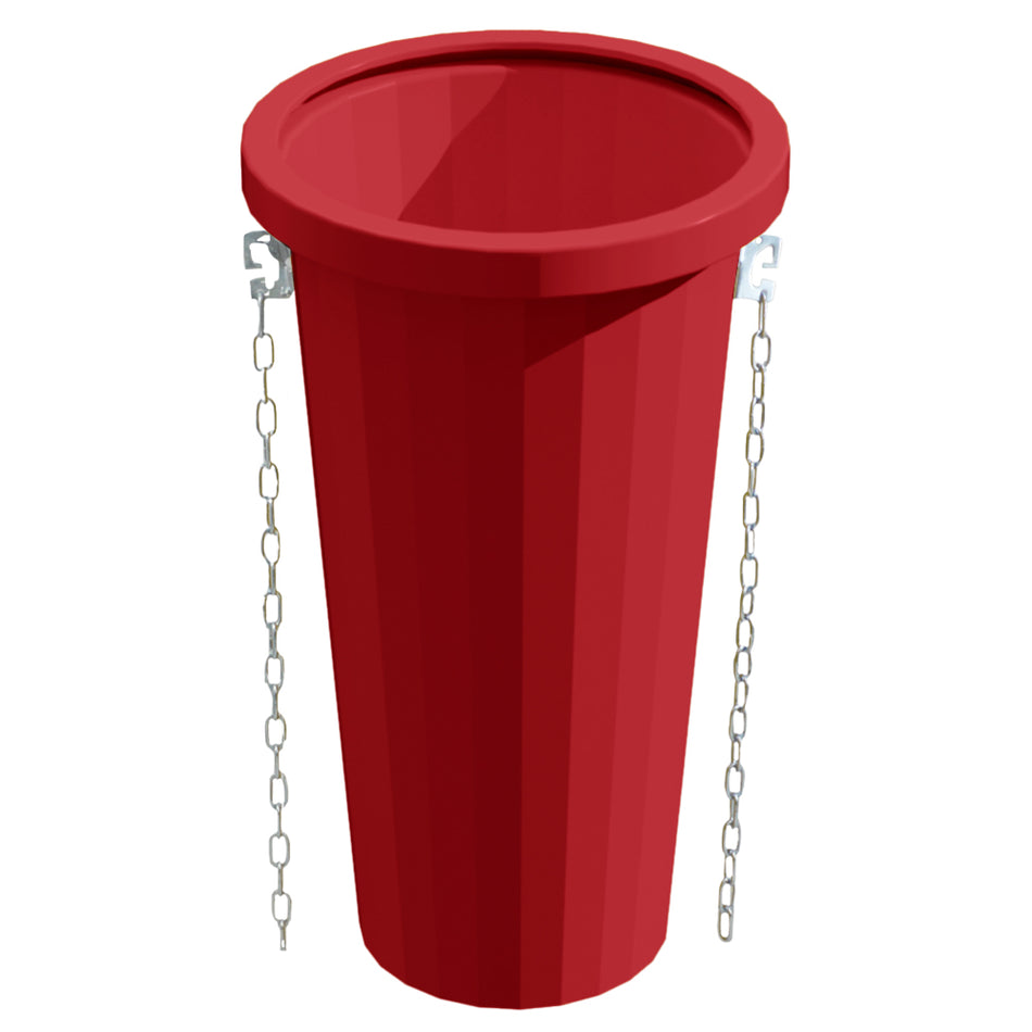 Heavy Duty 20" Rubble Chute in Red with 2 Adjustable Chains Scaffold > Scaffold Inspection Kits > Tags > Holders One Stop For Safety