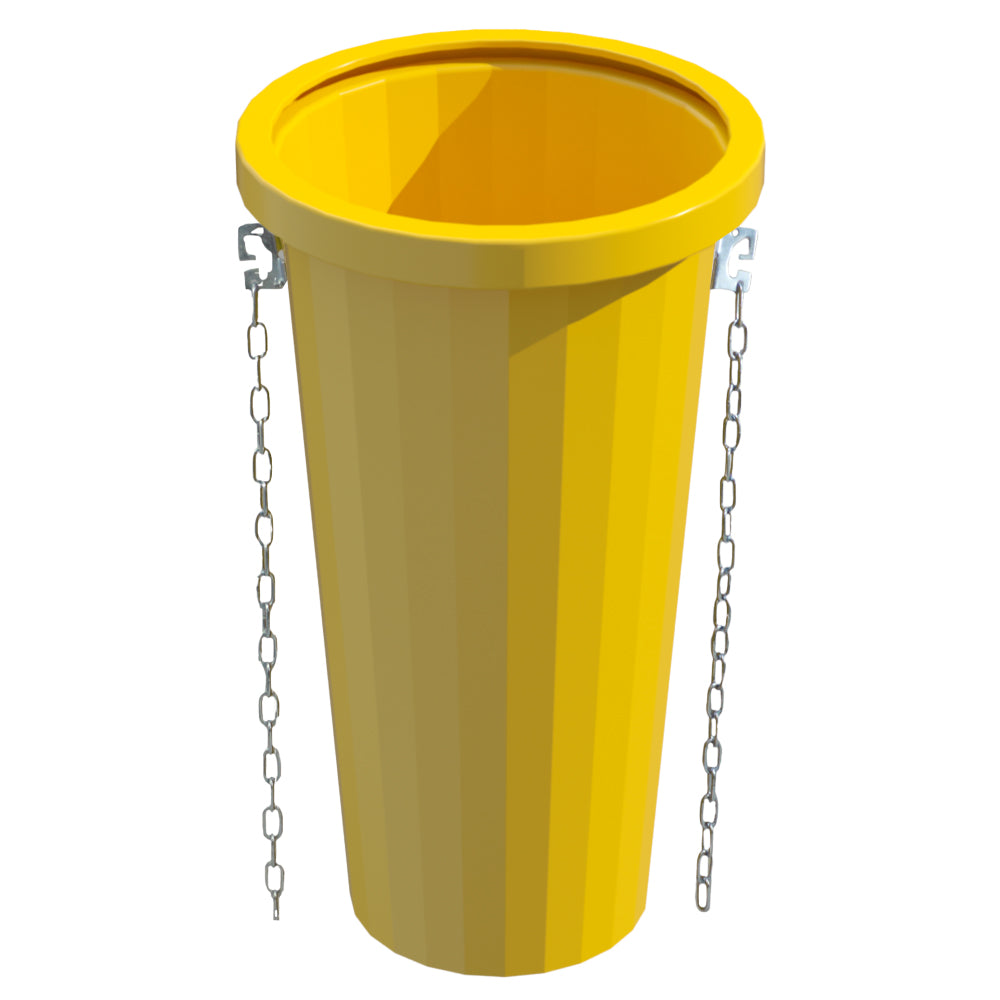 Heavy Duty 20" Rubble Chute Kit in Yellow - 5 Chutes, 1 Hopper & 1 Fixing Frame Scaffold > Scaffold Inspection Kits > Tags > Holders One Stop For Safety