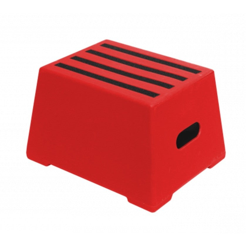 RW0101R Heavy Duty Premium Safety Steps in Red - 1 Step – One Stop For ...