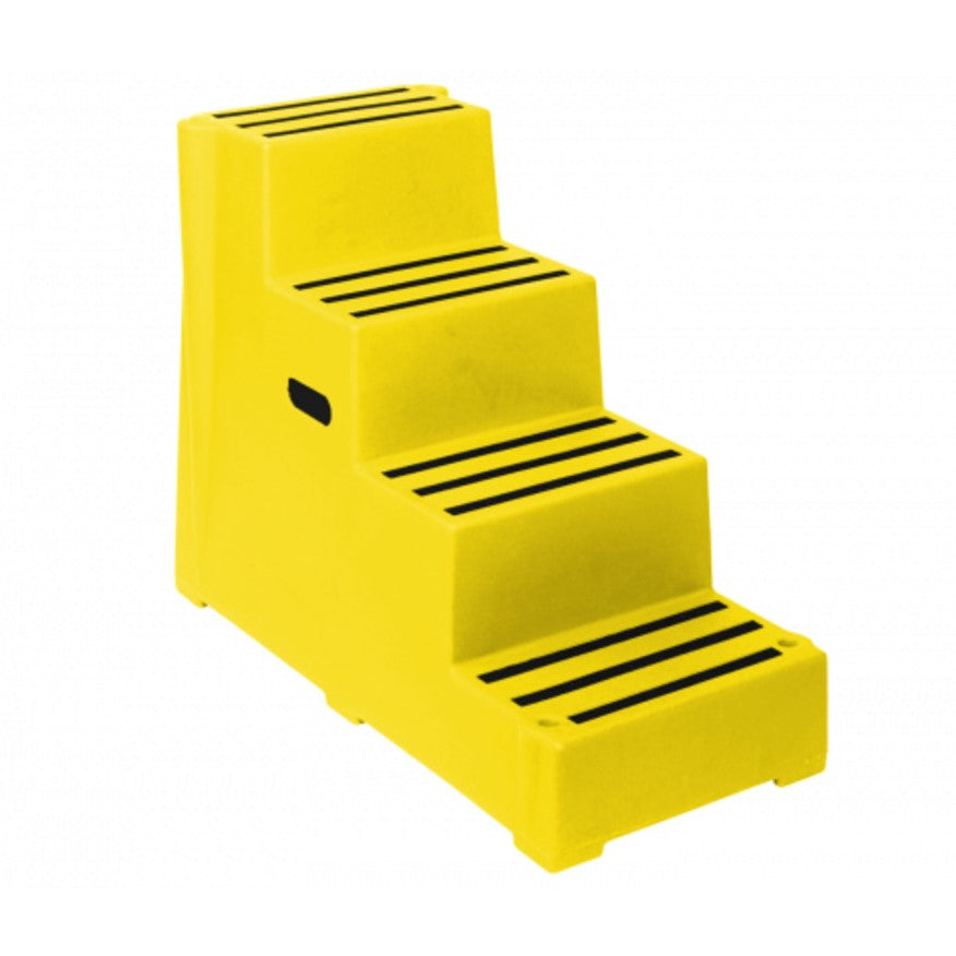 Y Step RW0104Y Heavy Duty Premium Safety Steps in Yellow - 4 Step – One Stop ...