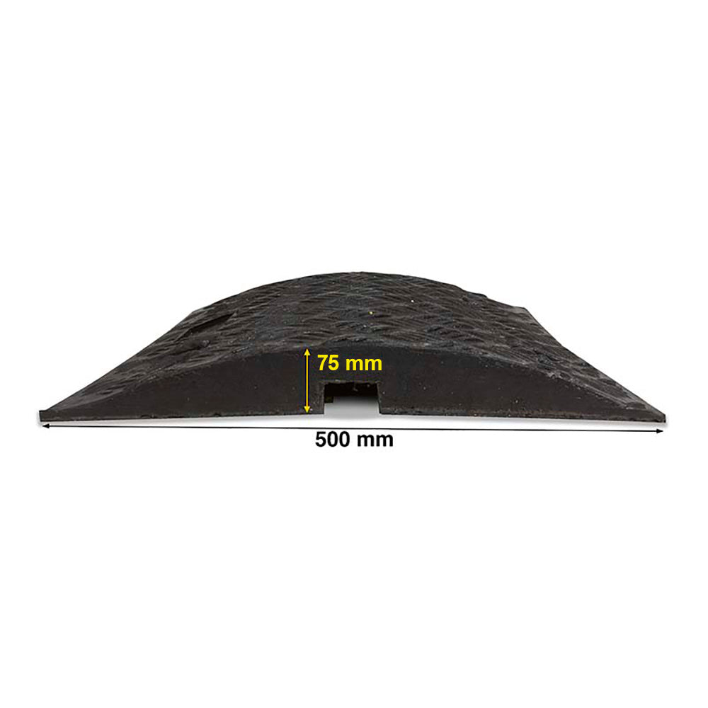 Speed Ramp in Black with 75mm Heavy Duty Sections - 4m Complete Kit ...