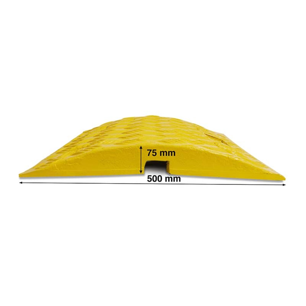Speed Ramp in Yellow with 75mm Heavy Duty Sections - 6m Complete Kit ...
