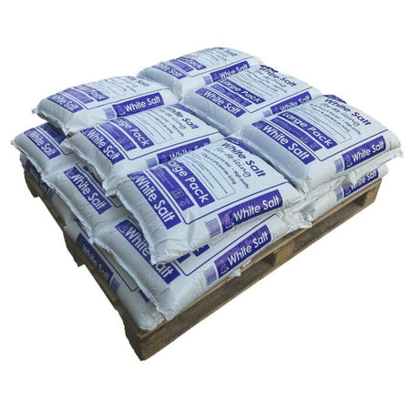 White De-Icing Salt in Large Packs - Pallet of 20 Bags (Half Pallet) Grit Bin > Winter > De-Icing Salt One Stop For Safety