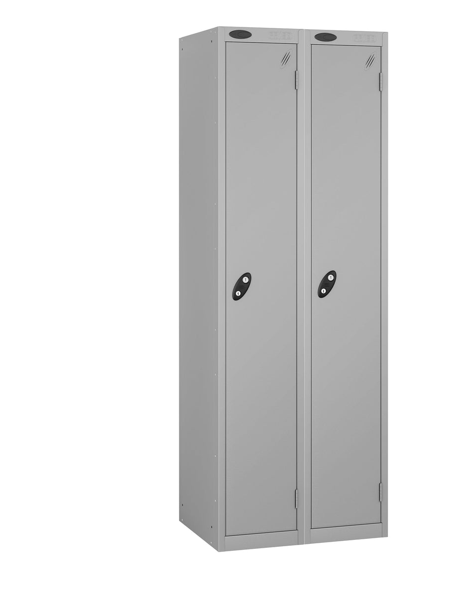 PROBELOW LOW LEVEL 2 NEST STEEL LOCKERS - DUST SILVER 1 DOOR Storage Lockers > Lockers > Cabinets > Storage > Probe > One Stop For Safety   