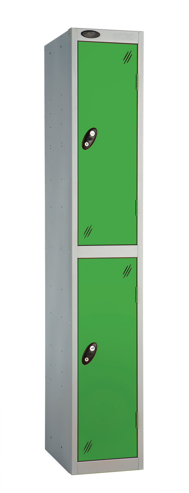 PROBEBOX STANDARD 1 NEST STEEL LOCKERS - FOREST GREEN 2 DOOR Storage Lockers > Lockers > Cabinets > Storage > Probe > One Stop For Safety   
