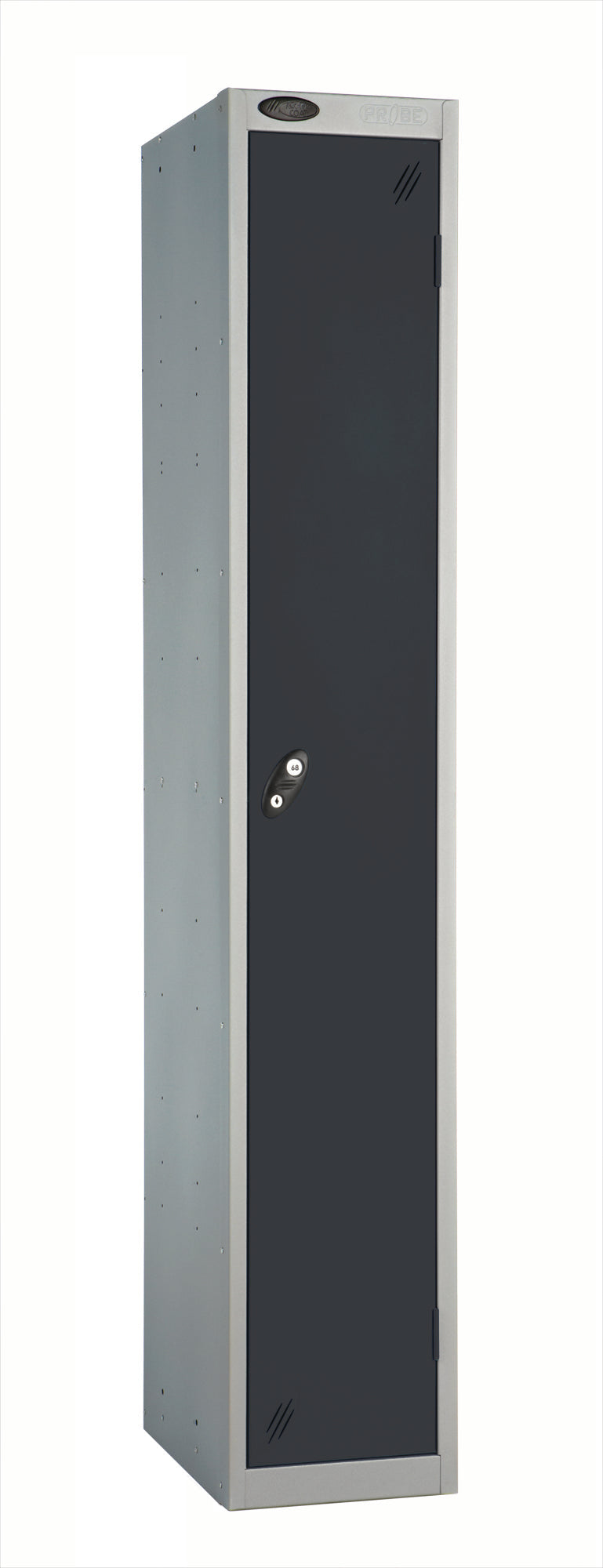 PROBEBOX STANDARD 1 NEST STEEL LOCKERS - JET BLACK 1 DOOR Storage Lockers > Lockers > Cabinets > Storage > Probe > One Stop For Safety   