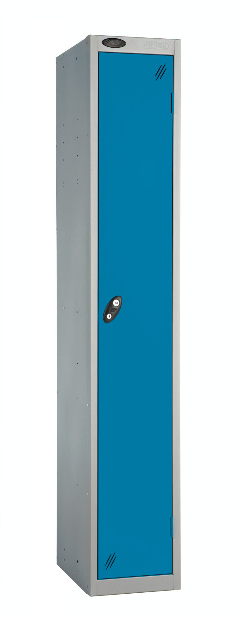 PROBEBOX STANDARD 1 NEST STEEL LOCKERS - ELECTRIC BLUE 1 DOOR Storage Lockers > Lockers > Cabinets > Storage > Probe > One Stop For Safety   
