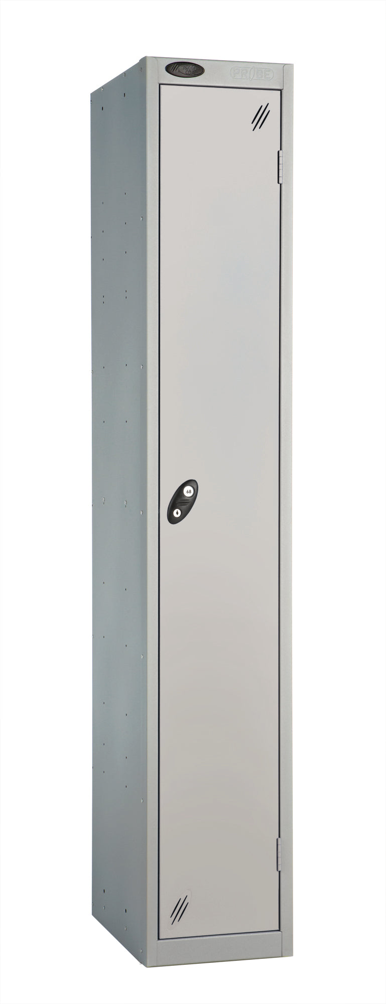 PROBEBOX STANDARD 1 NEST STEEL LOCKERS - DUST SILVER 1 DOOR Storage Lockers > Lockers > Cabinets > Storage > Probe > One Stop For Safety   