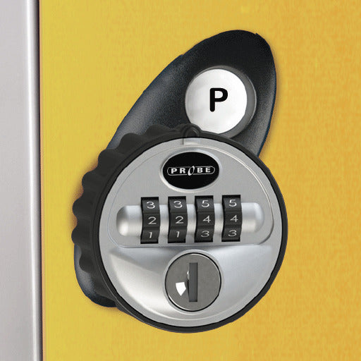 PROBEBOX STANDARD 1 NEST STEEL LOCKERS - FLAME RED 1 DOOR Storage Lockers > Lockers > Cabinets > Storage > Probe > One Stop For Safety   