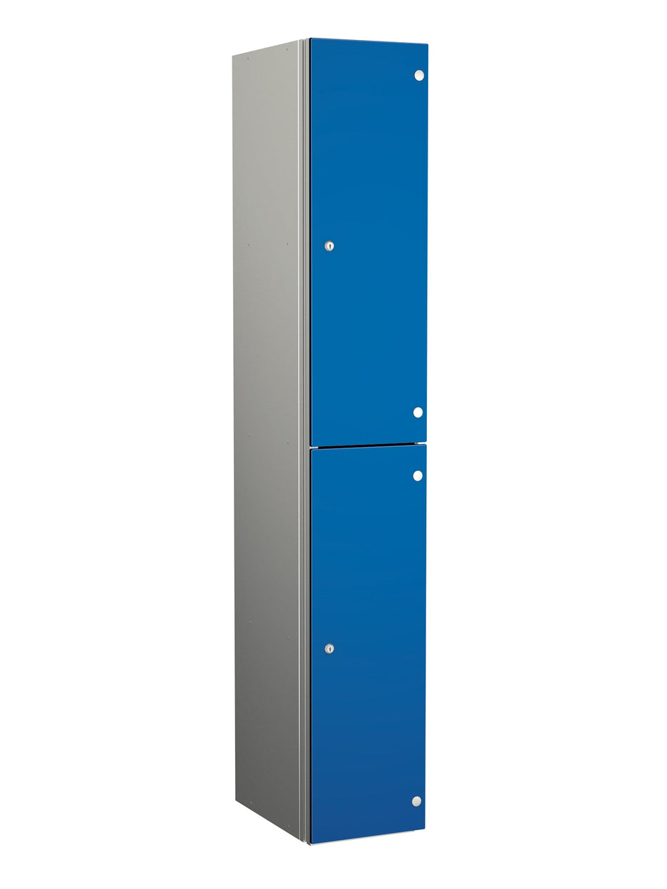 ZENBOX WET AREA LOCKERS WITH SGL DOORS - ELECTRIC BLUE 2 DOOR Storage Lockers > Lockers > Cabinets > Storage > Probe > One Stop For Safety   