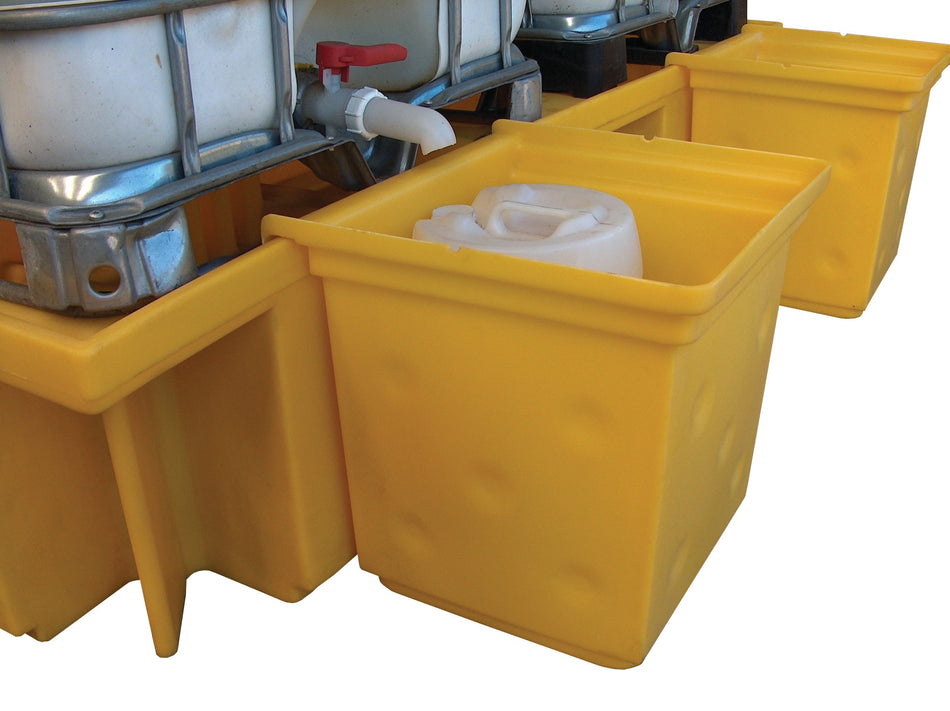 BB4T Overflow Dispensing Tray for use with BB4 IBC Spill Pallet Bund BB4 Spill Pallet > IBC Storage Tank > Spill Containment > Spill Control > Romold > One Stop For Safety   