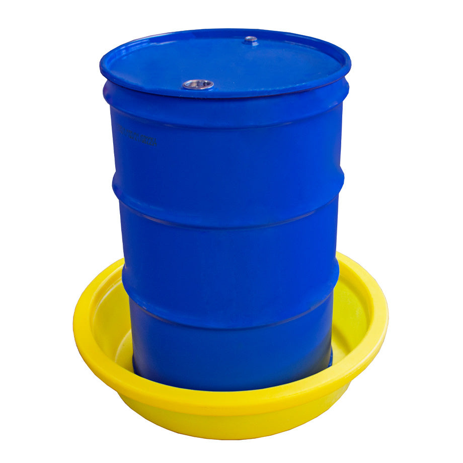 BT50 Drum Spill Drip Tray with 50 litre Sump Capacity Spill Pallet > Spill Drip Tray > Spill Containment > Spill Control > Romold > One Stop For Safety   