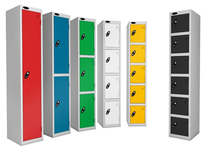 PROBEBOX STANDARD 1 NEST STEEL LOCKERS - FLAME RED 1 DOOR Storage Lockers > Lockers > Cabinets > Storage > Probe > One Stop For Safety   