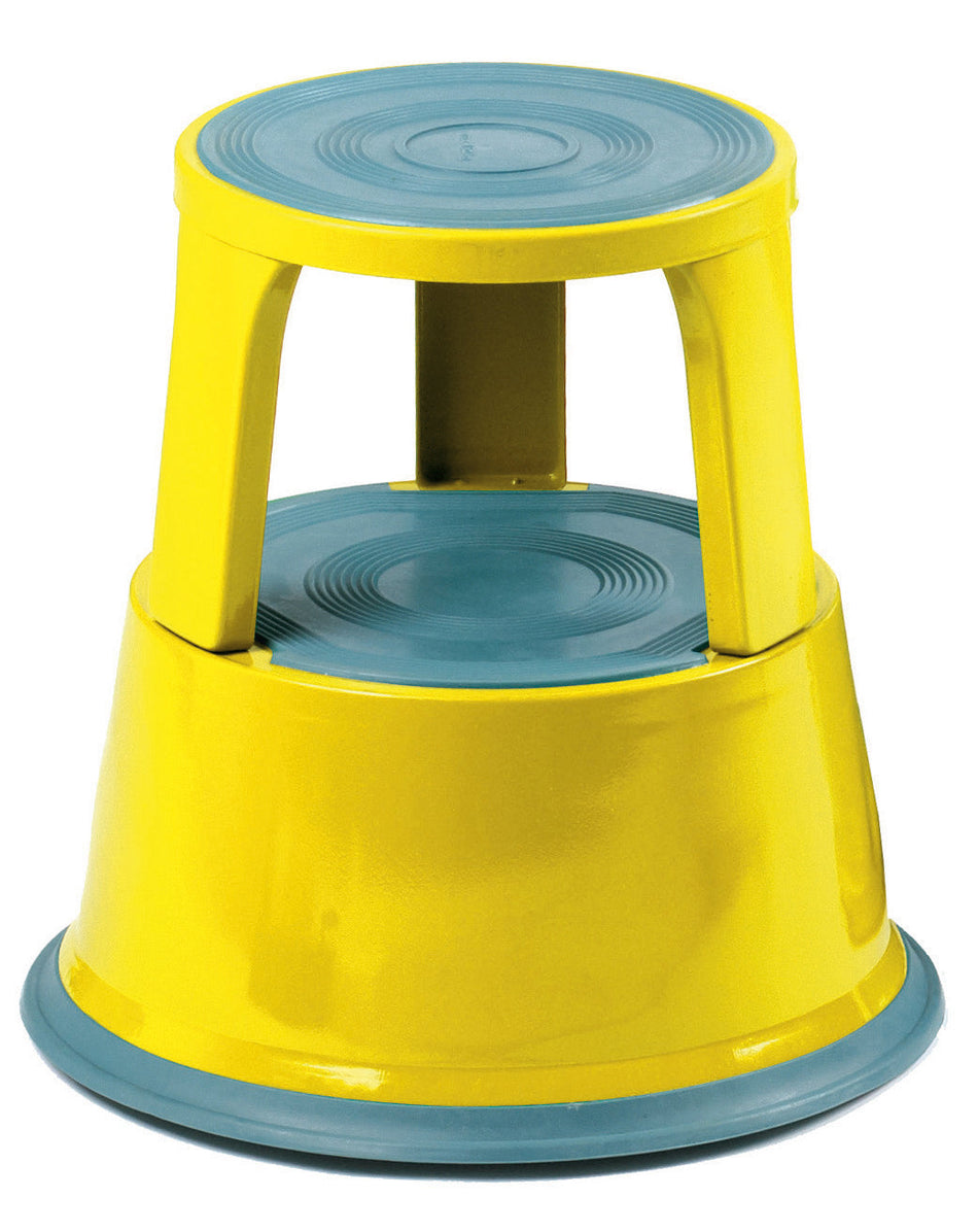 GA009Z Yellow Steel Kick Step with a Load Capacity of 150kg - GS Approved Steel Safety Steps > Manual Handling > Kick Steps One Stop For Safety   