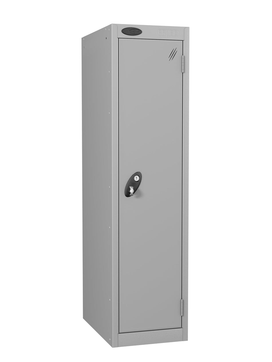 PROBELOW LOW LEVEL 1 NEST STEEL LOCKERS - DUST SILVER 1 DOOR Storage Lockers > Lockers > Cabinets > Storage > Probe > One Stop For Safety   