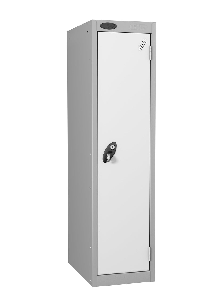 PROBELOW LOW LEVEL 1 NEST STEEL LOCKERS - SMOKEY WHITE 1 DOOR Storage Lockers > Lockers > Cabinets > Storage > Probe > One Stop For Safety   