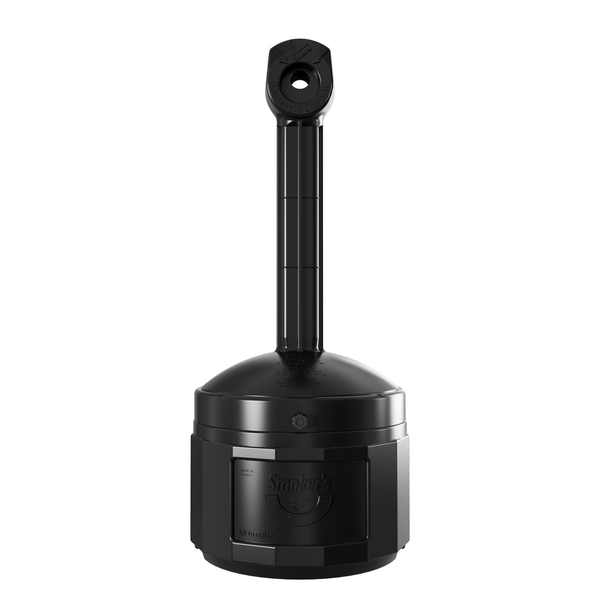 Self Extinguishing Cigarette Receptacle Ceasefire Smoker in Deco Black Cleaning > Hygiene > Maintenance > Janitoriol > Spillstop > One Stop For Safety   