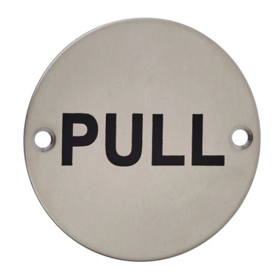 Rectangular Pull Sign IRONMONGERY DOOR SIGNS – One Stop For Safety