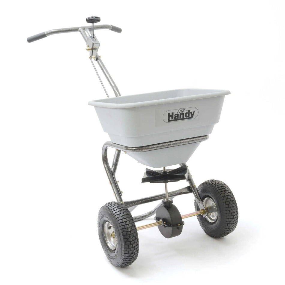 The Handy Walk Behind Heavy Duty 32kg (70lb) Broadcast Spreader Grit Bin > Winter > De-Icing Salt One Stop For Safety   