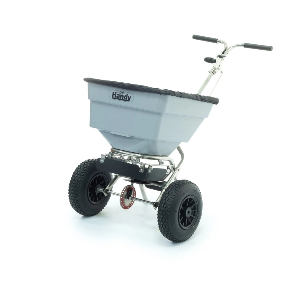 The Handy Walk Behind 45kg (100lb) Broadcast Spreader Grit Bin > Winter > De-Icing Salt One Stop For Safety   