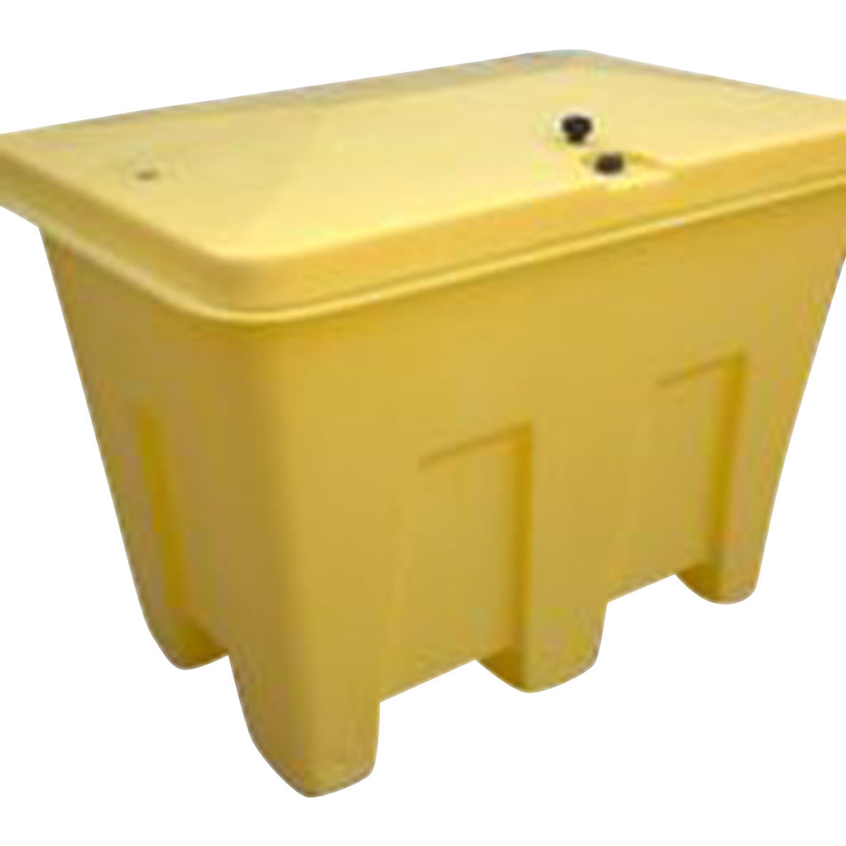 PSB1 Poly Storage Bin with Loose Lid, Lock & Hinge - 350 Litre Capacity Spill Pallet > Storage Bine > Spill Containment > Spill Control > Romold > One Stop For Safety   